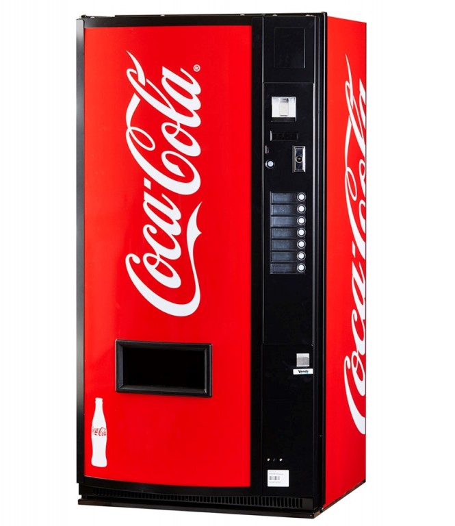 Frisdrankautomaat Coca Cola Medium Vendor VDI 336 CF Beaumont